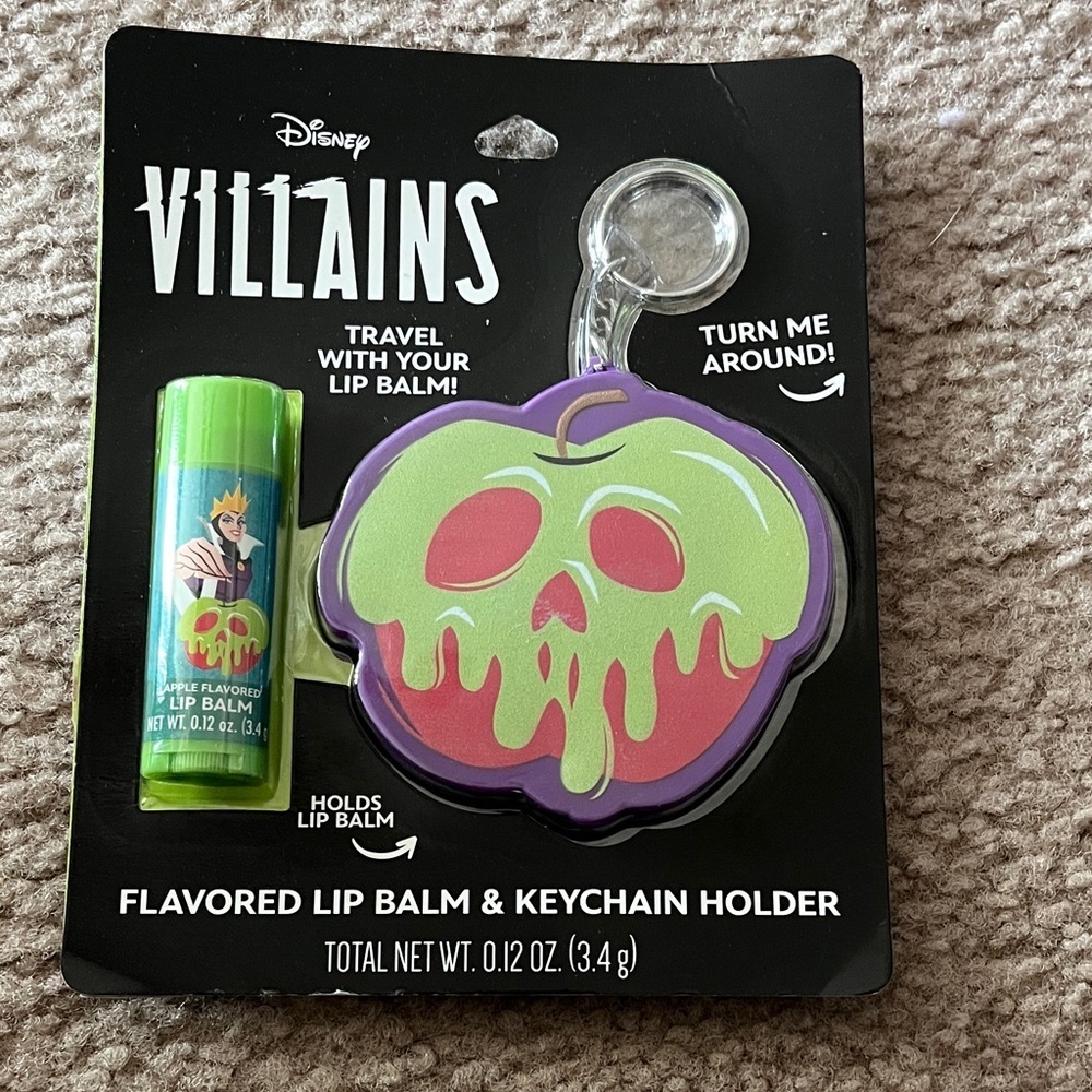 Disney Villains Green and Purple Lip Balm Set